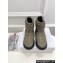 Dior Frost Ankle Boots in Khaki Green Cannage Nylon and Shearling 2024