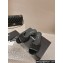 Chanel Heel 5cm Tweed and Leather Mules Black 2024