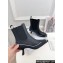 Dior Heel 5.5cm D-Motion Ankle Boots in Black 2024