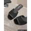 Chanel Heel 5cm Tweed and Leather Mules Black 2024