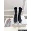 Dior Heel 5.5cm D-Motion Short Boots in Black/White 2024
