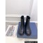 Dior 30 Montaigne Ankle Boot in Black Calfskin 2024