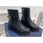 Dior 30 Montaigne Ankle Boot in Black Calfskin 2024