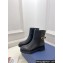 Dior 30 Montaigne Ankle Boot in Black Calfskin 2024