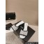 Chanel Heel 5cm Tweed and Leather Mules White 2024