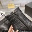 Chanel Heel 7.5cm Croco Pattern and Patent Calfskin Ankle Boots Black 2024