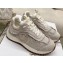 Dior C'est Sneakers in Ecru Suede Calfskin and Mesh 2024