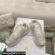 Dior C'est Sneakers in Ecru Suede Calfskin and Mesh 2024