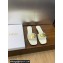 Dior Heel 1.5cm Forever Slides in White Calfskin 2024