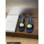 Dior Heel 4.5cm Forever Heeled Slides in Blue Calfskin 2024