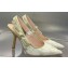 Dior Heel 9.5cm J'Adior Slingback Pumps in White and Gold-Tone Toile de Jouy Mexico Embroidered Cotton with Metallic Thread 2024