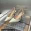 Dior Heel 6.5cm J'Adior Slingback Pumps Pastel Midnight Blue Multicolor Embroidered Cotton with Toile de Jouy Mexico Motif 2024