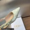 Dior J'Adior Slingback Ballerina Flats in White and Gold-Tone Toile de Jouy Mexico Embroidered Cotton with Metallic Thread 2024