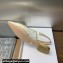 Dior J'Adior Slingback Ballerina Flats in White and Gold-Tone Toile de Jouy Mexico Embroidered Cotton with Metallic Thread 2024
