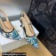 Dior Heel 6.5cm J'Adior Slingback Pumps Pastel Midnight Blue MDior Heel 6.5cm J'Adior Slingback Pumps Pastel Midnight Blue Multicolor Embroidered Cotton with Toile de Jouy Mexico Motif 2024