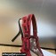 Dior Heel 9.5cm J'Adior Slingback Pumps in Transparent Mesh Embroidered with Red 3D Macramé-Effect D-Lace Motif 2024