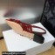 Dior J'Adior Slingback Ballerina Flats in Transparent Mesh Embroidered with Red 3D Macramé-Effect D-Lace Motif 2024