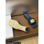 Dior Heel 1.5cm Forever Slides in Blue Calfskin 2024