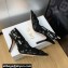 Dior Heel 9.5cm J'Adior Slingback Pumps in Transparent Mesh Embroidered with Black 3D Macramé-Effect D-Lace Motif 2024