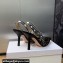 Dior Heel 9.5cm J'Adior Slingback Pumps in Transparent Mesh Embroidered with Black Butterfly Motif 2024