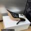 Dior Heel 9.5cm J'Adior Slingback Pumps in Transparent Mesh Embroidered with Black Butterfly Motif 2024