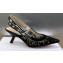 Dior Heel 6.5cm J'Adior Slingback Pumps in Transparent Mesh Embroidered with Black Butterfly Motif 2024