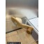 Dior Heel 4.5cm Forever Heeled Slides in Nude Calfskin 2024