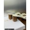 Dior Heel 4.5cm Forever Heeled Slides in White Calfskin 2024