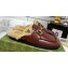 Gucci Merinos wool lining mules with Horsebit 771061 leather Burgundy 2024