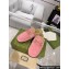 Gucci Merinos wool lining mules with Horsebit 771061 leather Suede Pink 2024