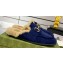 Gucci Merinos wool lining mules with Horsebit 771061 leather Suede Blue 2024