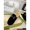 Gucci Merinos wool lining mules with Horsebit 771061 leather Suede Black 2024