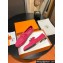 Hermes Paris loafer in suede goatskin Fuchsia with tone-on-tone signature "H" detail