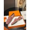 Hermes Paris loafer in suede goatskin Nude Pink with tone-on-tone signature "H" detail
