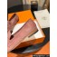 Hermes Paris loafer in suede goatskin Nude Pink with tone-on-tone signature "H" detail