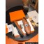 Hermes Hot loafer in calfskin Brown with palladium-plated oversized Kelly buckle 2024