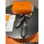 Hermes Destin loafer in calfskin Black with iconic palladium-plated Kelly buckle