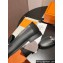 Hermes Destin loafer in calfskin Black with iconic palladium-plated Kelly buckle