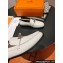 Hermes Destin loafer in calfskin White with iconic palladium-plated Kelly buckle