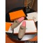 Hermes Oz mule in calfskin Beige/Pink with iconic Kelly buckle