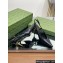 Gucci Heel 8.5cm leather slingback pumps 762378 Black 2024