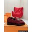 Hermes Hot loafer in suede goatskin marron mahogany with palladium-plated oversized Kelly buckle 2024