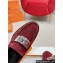 Hermes Hot loafer in suede goatskin marron mahogany with palladium-plated oversized Kelly buckle 2024