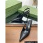 Gucci Heel 8.5cm leather slingback pumps 762378 Black 2024