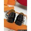 Hermes Hot loafer in glazed calfskin Black with palladium-plated oversized Kelly buckle 2024