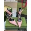 Gucci Heel 8.5cm patent leather Women's high heel pumps 717159 Pink 2024