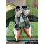 Gucci Heel 8.5cm leather Women's high heel pumps 717159 White/Brown 2024