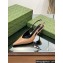 Gucci Heel 8.5cm leather slingback pumps 762378 Beige 2024