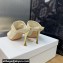 Dior Heel 7cm D-Fame Open-Toe Heeled Sandals in Calfskin White 2024