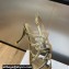 Dior Heel 7cm D-Fame Heeled Sandals in Lambskin Gold 2024